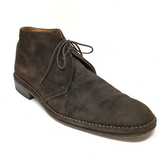 John Varvatos Italy Chukka Boots Shoes Size 10